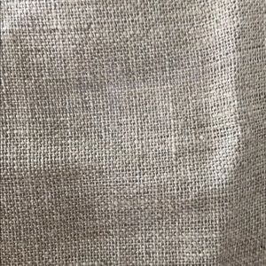 (2) 50”x84” Arhaus Burlap Blackout Curtain Panels